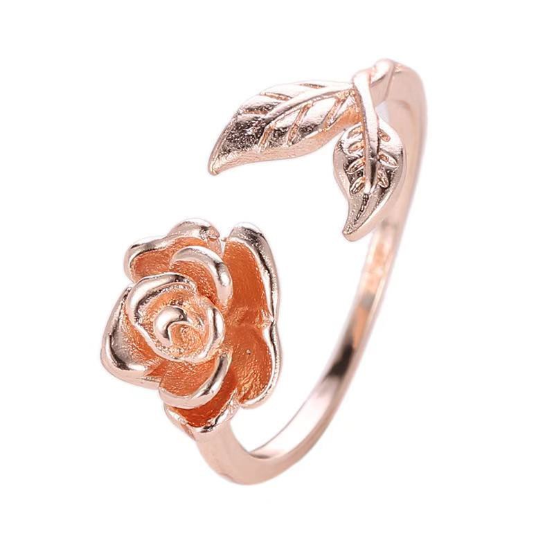 [COD] Cincin Wanita Motif Bunga Korean Aksesoris Fashion Import