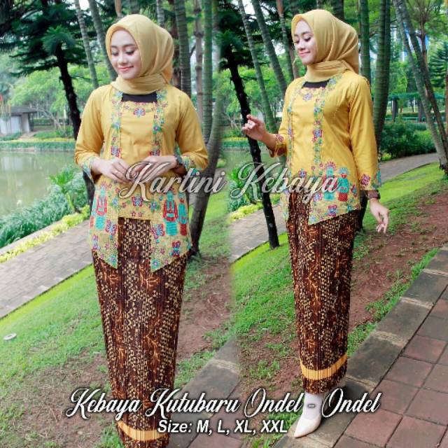 Fashion Muslim//Kebaya Kutu Baru Ondel - Ondel Original By Kartini Kebaya//Pakaian Wanita Muslimah