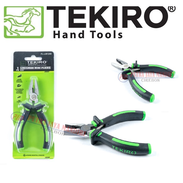 TEKIRO TANG KOMBINASI MINI 4.5 INCH /TANG KOMBINASI / TOOLS - ALAT PERKAKAS