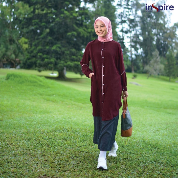 BAJU ATASAN TUNIK  INSPIRE WANITA ITU 074 PAKAIAN