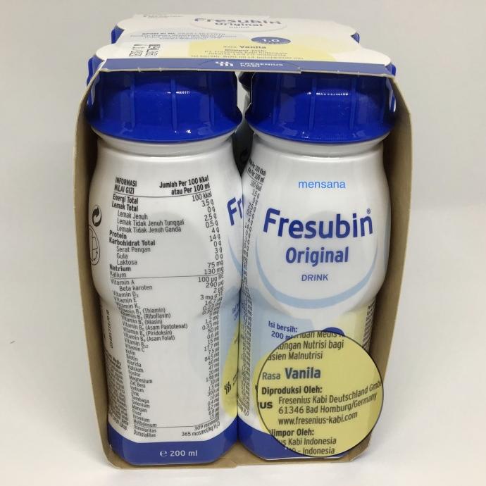 

Fresubin Original Susu Nutrisi Lengkap Seimbang 1 pack isi 4x 200ml Lc