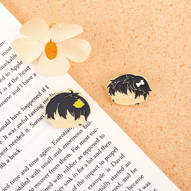 Bros Pin Desain Kylin Zhang Untuk Aksesoris Pakaian