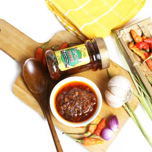 

Aneka sambal MATAH, sambal BAWANG, sambal BABY CUMI merk PETOK PETOK