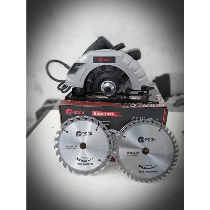 Chain | Mesin Circular Saw - Mesin Gergaji Potong Kayu 7" Sirkel Edon Ed-1851