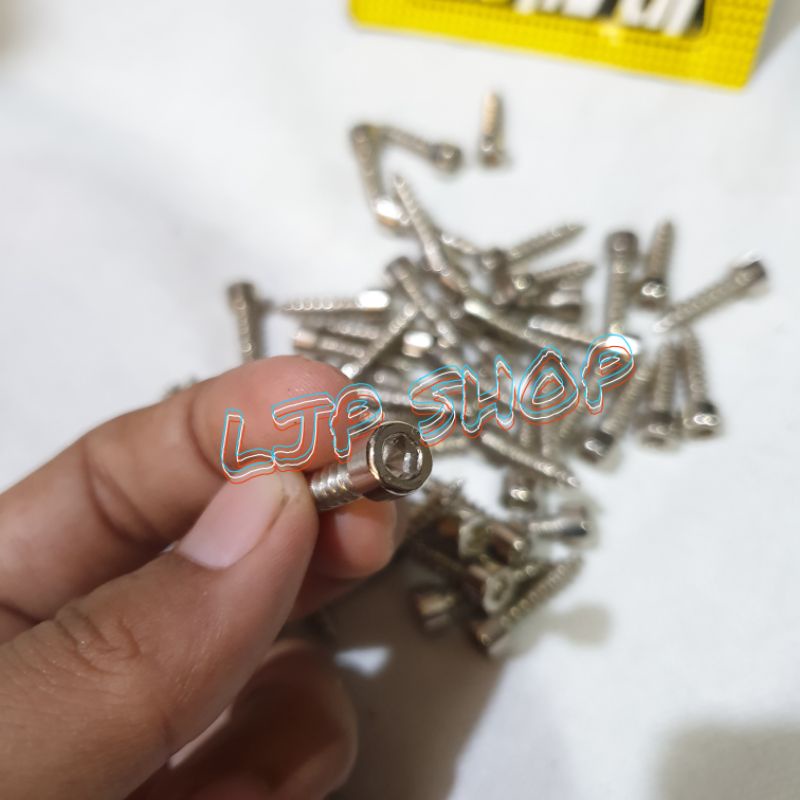 BAUT BODY YAMAHA CACING CROME STAINLIS PER 20 PROTAPER