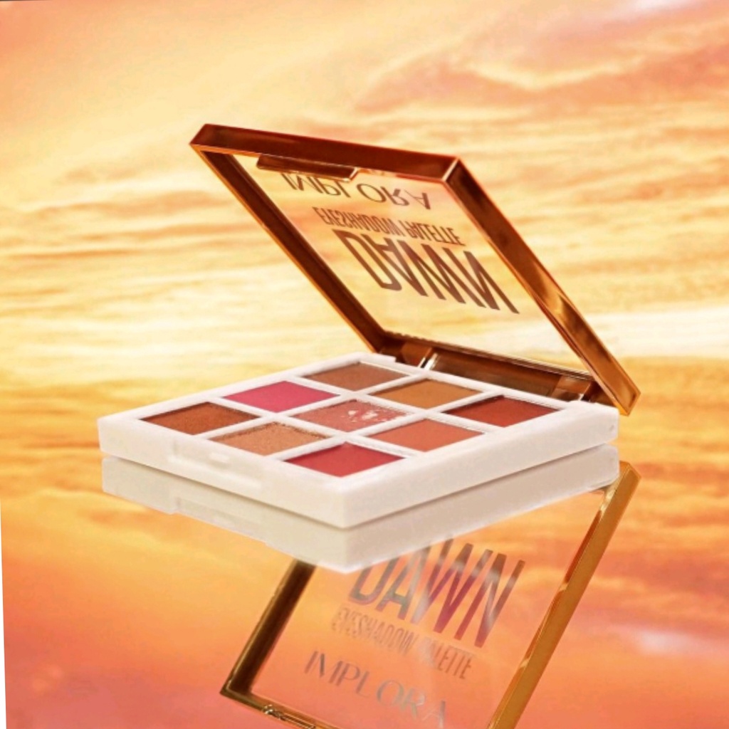 C Implora Eyeshadow Palette (BPOM) 9in1 | Dawn | Desert | Ocean | Twilight