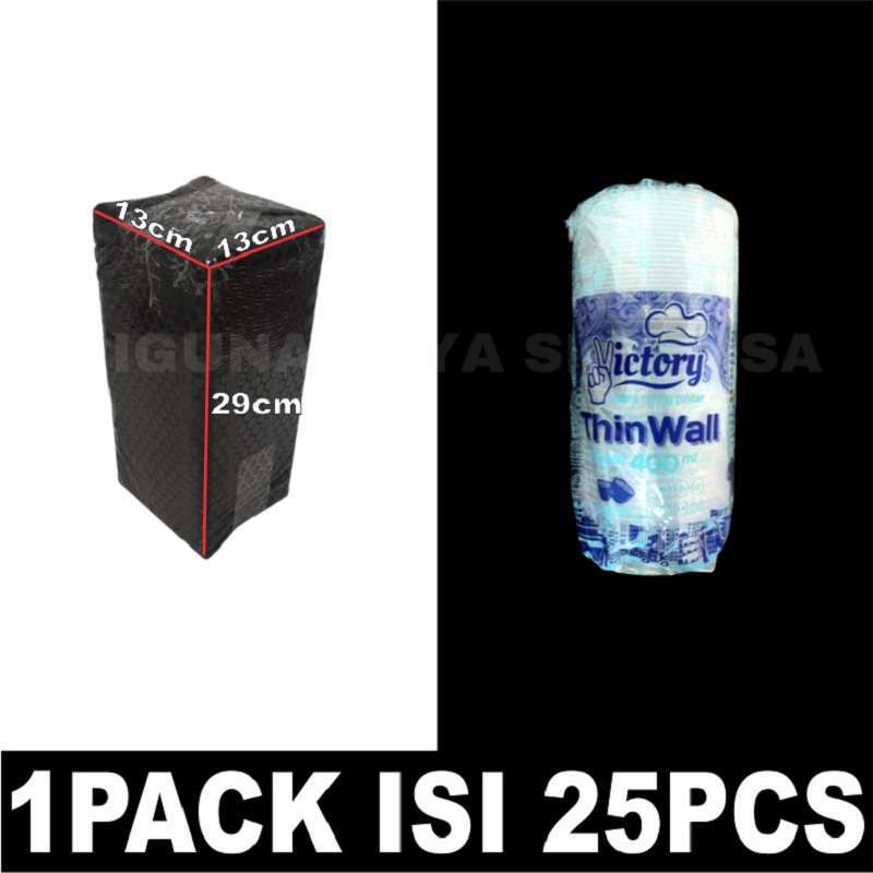 Thinwall Bulat 400ml Dus Ongkir Murah Semua Jasa Kirim Mangkuk Plastik 400 ml