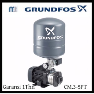 Pompa Booster Grundfos CM 3-5 PT-V Pompa Dorong Otomatis Multistage Grundfos CMB 3-46 PT