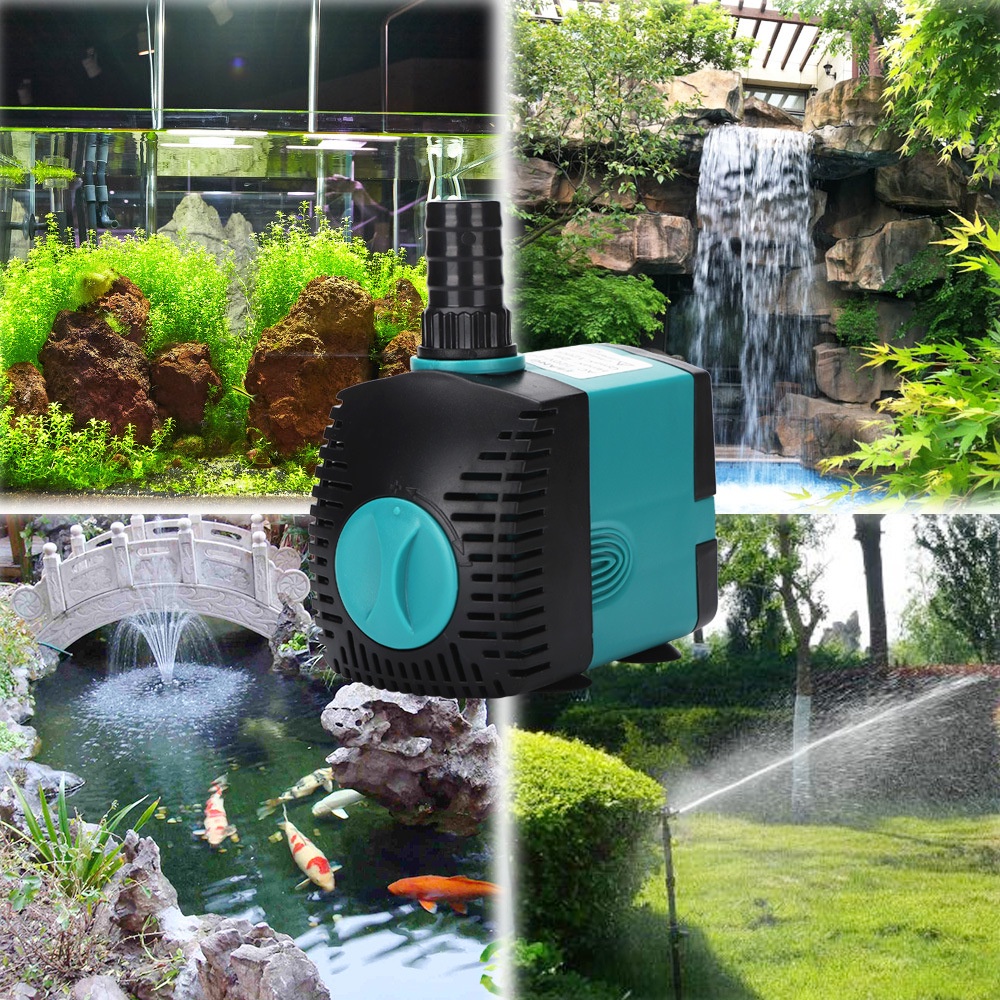 Power Head Pompa Celup Aquarium Hidroponik Low Watt - Mesin Air Terjun Kolam Ikan Koi Arwana