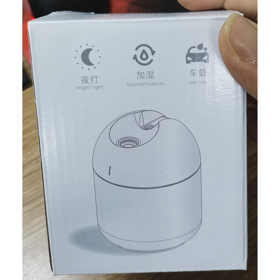 Mini Air Humidifier Aromatherapy LED Light 250ml - G250ml