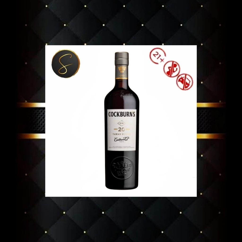 COCKBURNS/COCKBURN'S TAWNY AGED 20 YO PORT RED WINE SWEET 750ML IMPORT