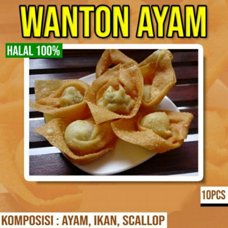 

Wanton Ayam (Frozen)