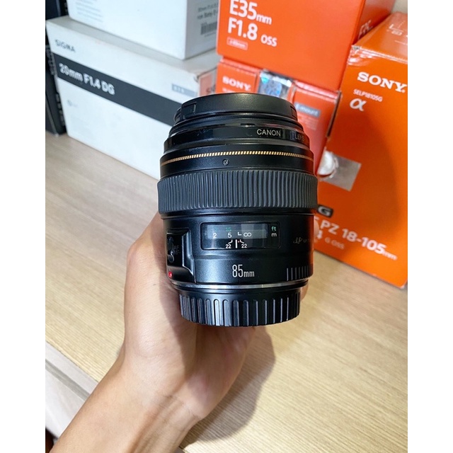 LENSA CANON 85mm F1.8 USM TERMURAH - LENSA 85mm F1.8 TERLARIS