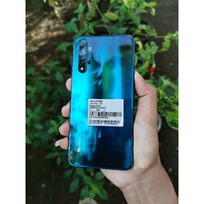 huawei nova 5t seken second bekas 128gb rom 8gb ram kirin 980 fullset original-crush green