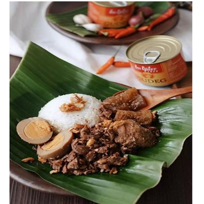 bu Tjitro 1925 Gudeg Kaleng Rasa Pedas Paket 12 Kaleng