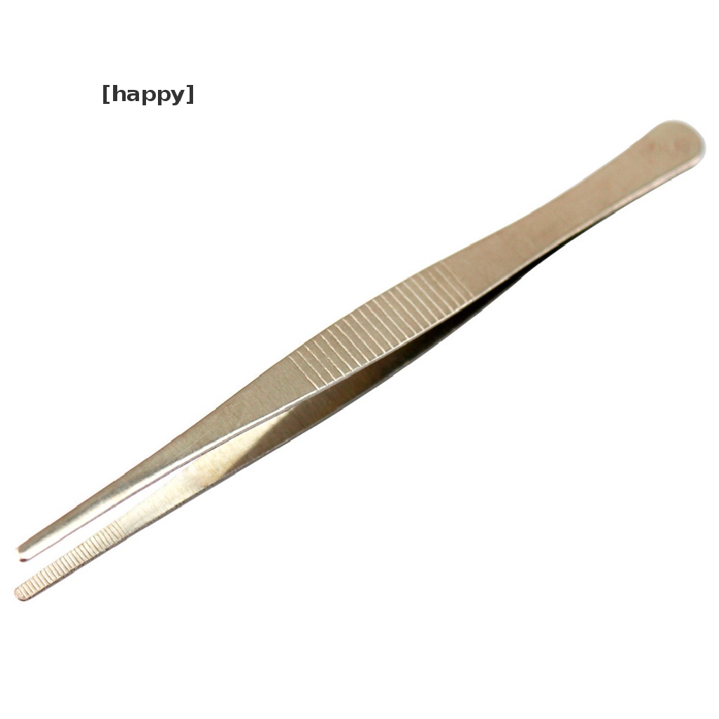 Ha 3pcs / Set Pinset Presisi Bahan Stainless Steel Untuk Reparasi Elektronik