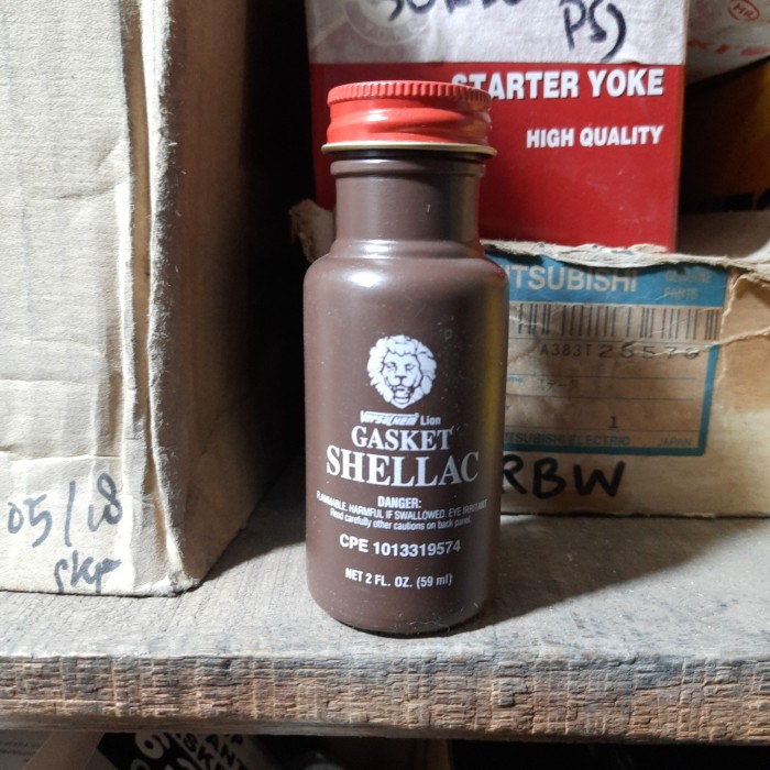 

Lem Paking Gasket / Gasket Shellac USA VersaChem Lion 59ml