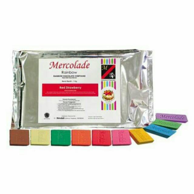 

Coklat batang warna warni mercolade - cokelat batang