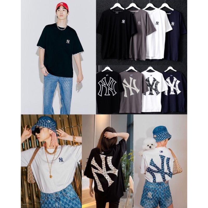 overfit - ny yankees mega logo - kaos pria - kaos wanita - kaos murah -kaos original