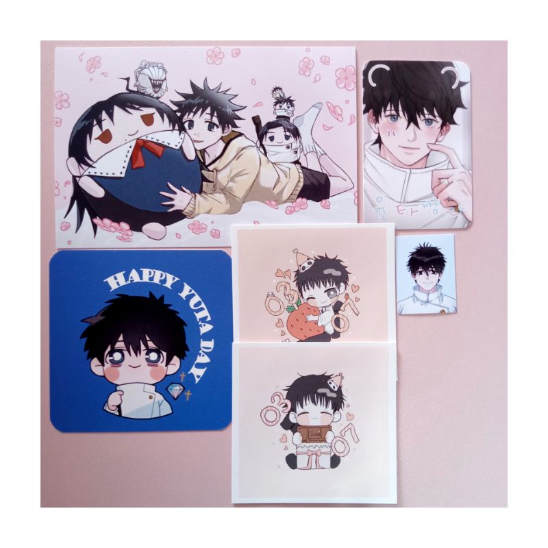 Postcard / Photocard / Coaster / Sticker / Id Photo Yuuta Okkotsu Jujutsu Kaisen