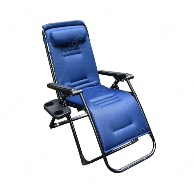 kursi malas lipat zero gravity chair soleil premium empuk tebal