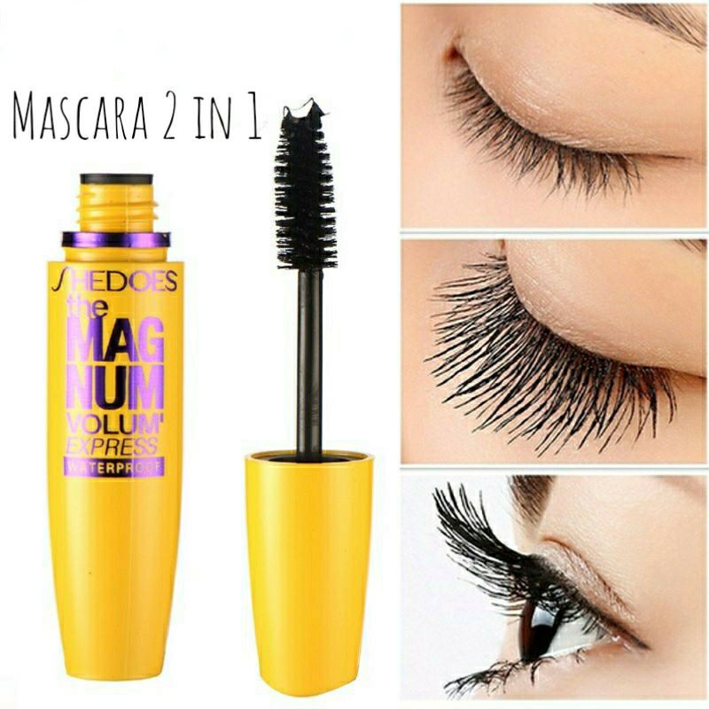 MASCARA EYELINER 2in1/MAGNUM MASCARA EYELINER - WATERPROOF