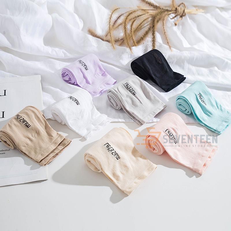 SEVENTEEN17 MANSET TANGAN PRIA DAN WANITA MANSET LENGAN PANJANG MANSET TANGAN MUSLIMAH HANDSOCK TANGAN POLOS MANSET KAOS