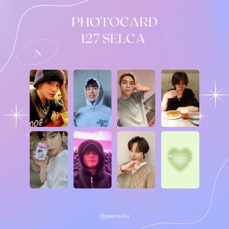 [NCT 127] PHOTOCARD NCT 127 RANDOM SELCA #1 ‼️ BACA DESKRIPSI ‼️