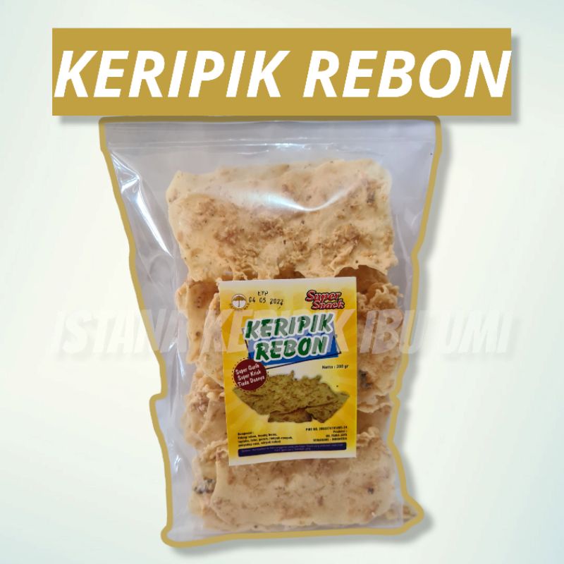 

Keripik Rebon 190 Gr | Istana Keripik Ibu Umi