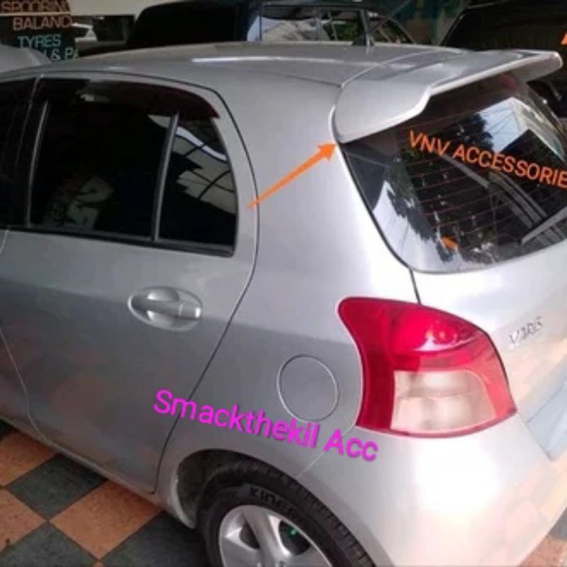 SPOILER YARIS LAMA 2005 2013