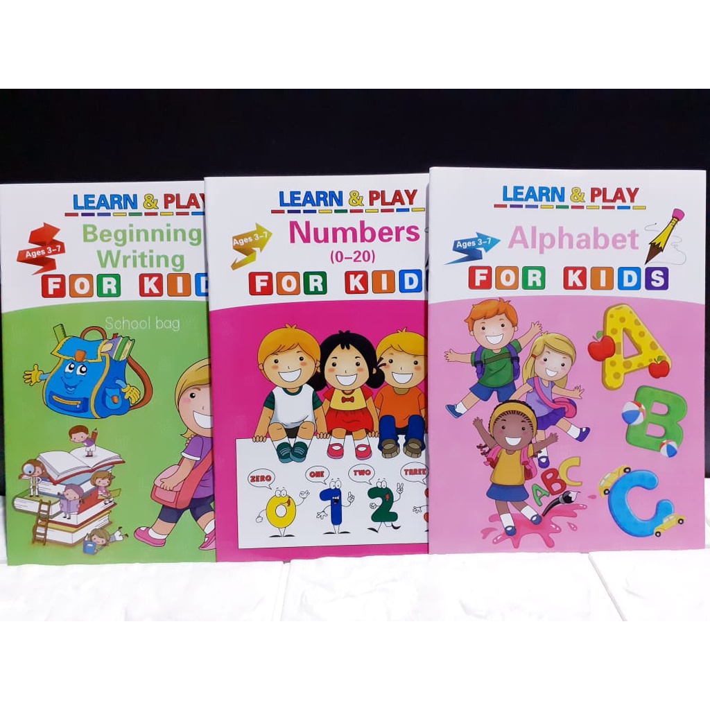 

AS888 - Learn & Play Buku Mewarnai, Belajar Membaca, Menulis Dan Berhitung Untuk Anak Paud