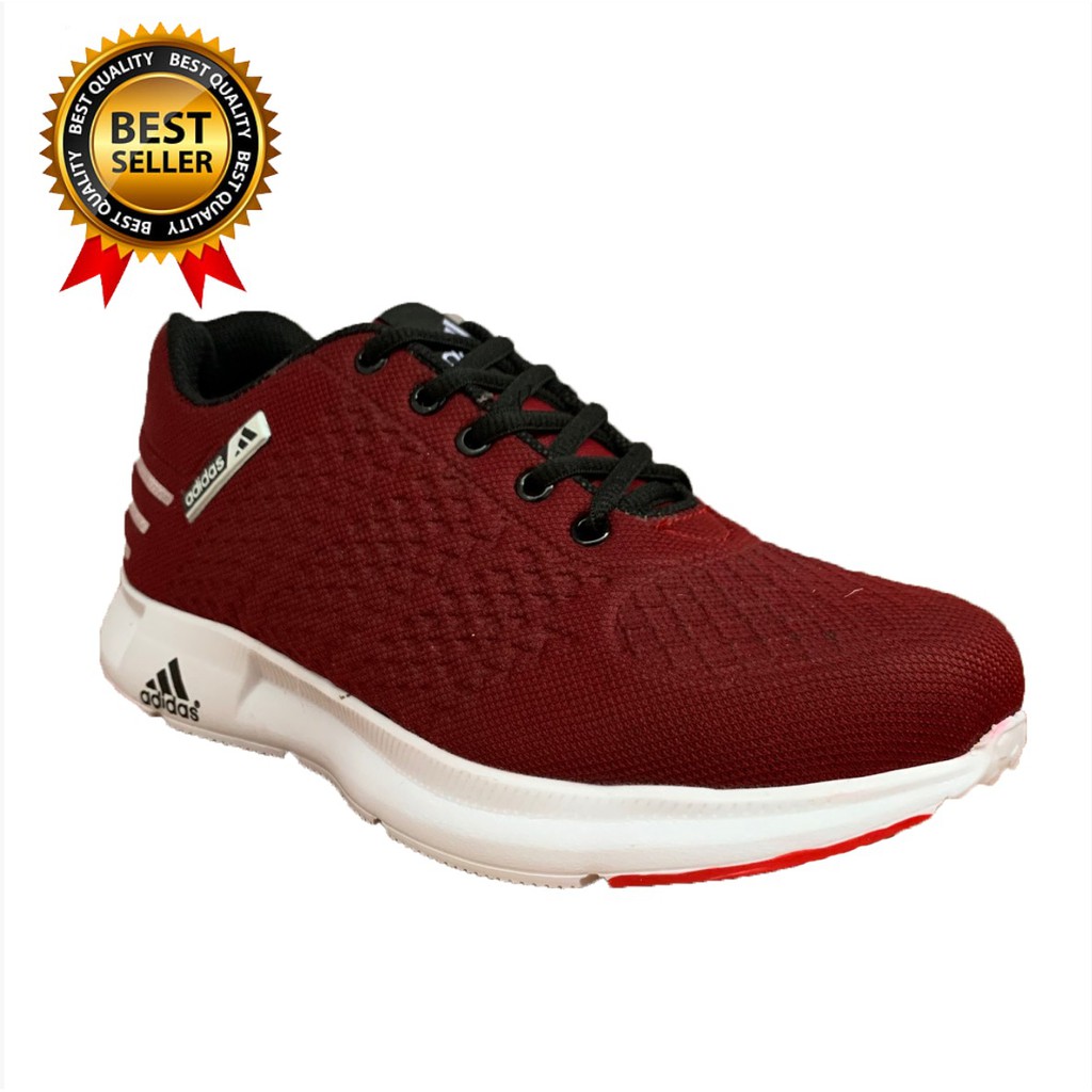 SEPATU ADS SPORT 4 COWOK PRIA NILON OLAHRAGA MARUN TERMODERN SEPATU RUNNING TERLARIS TERMURAH NYAMAN Sepatu Sneakers Pria Wanita Sepatu Olahraga Running Jogging - Fashion Kerja No Import sepatu sekolah PROMO BIG SALE!!! Sepatu Olahraga Wanita Senam/Zumba/