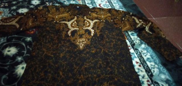 Ajibhanu Kemeja Batik Pria Atasan Batik Baju Batik Pria Lengan Panjang Batik Modern Ori By Anjani