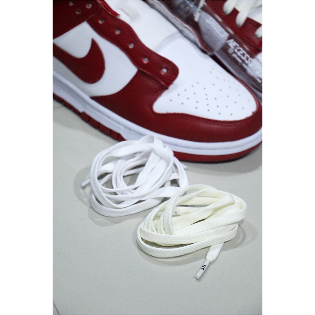 BROKEN WHITE Edition - Tali Sepatu - Shoelaces - Laces 100CM &amp; 125CM