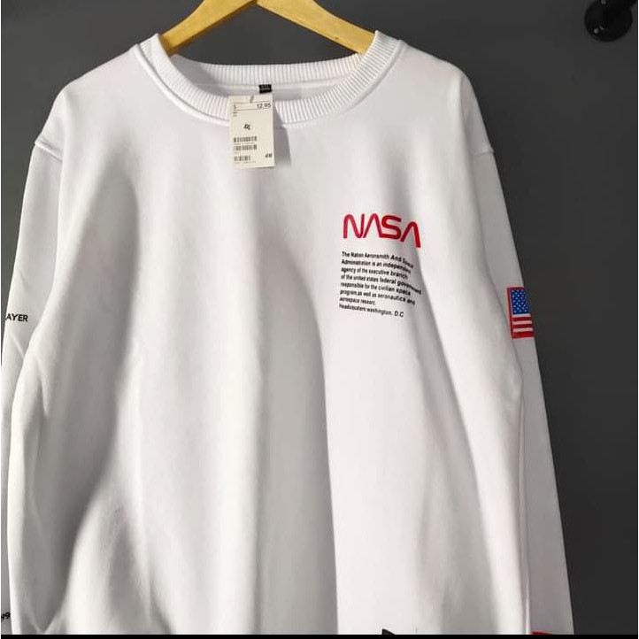 Sweater Hoodie NASA H&amp;M Premium Murah