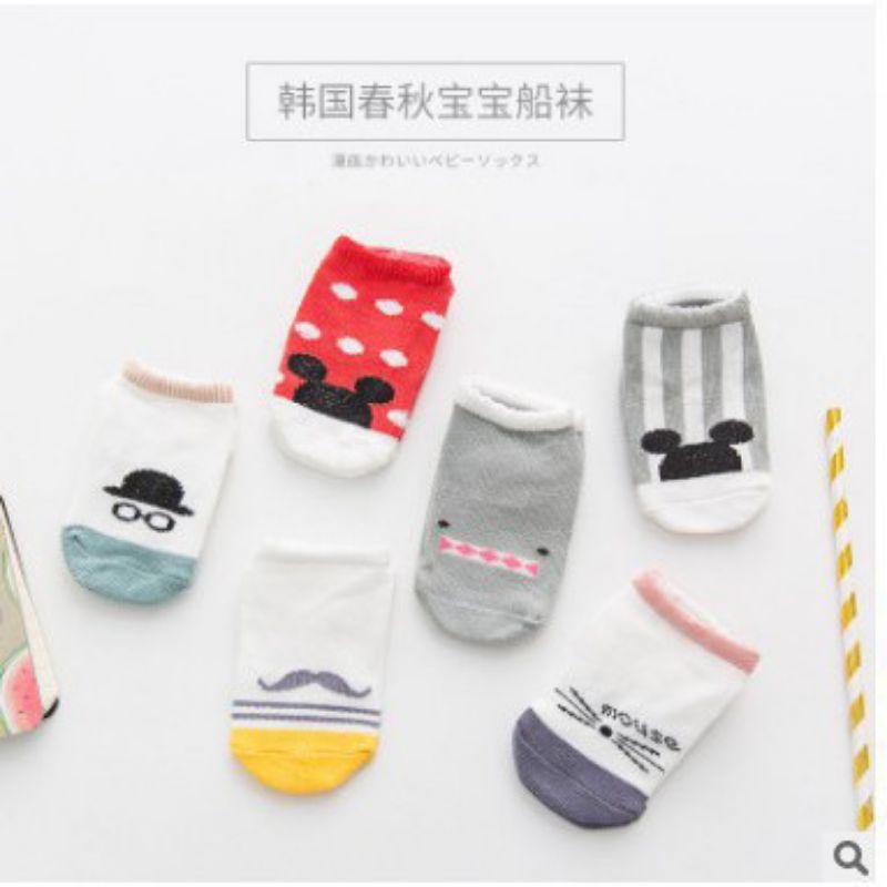 Kaos kaki imut mickey / kaos kaki anak semata kaki