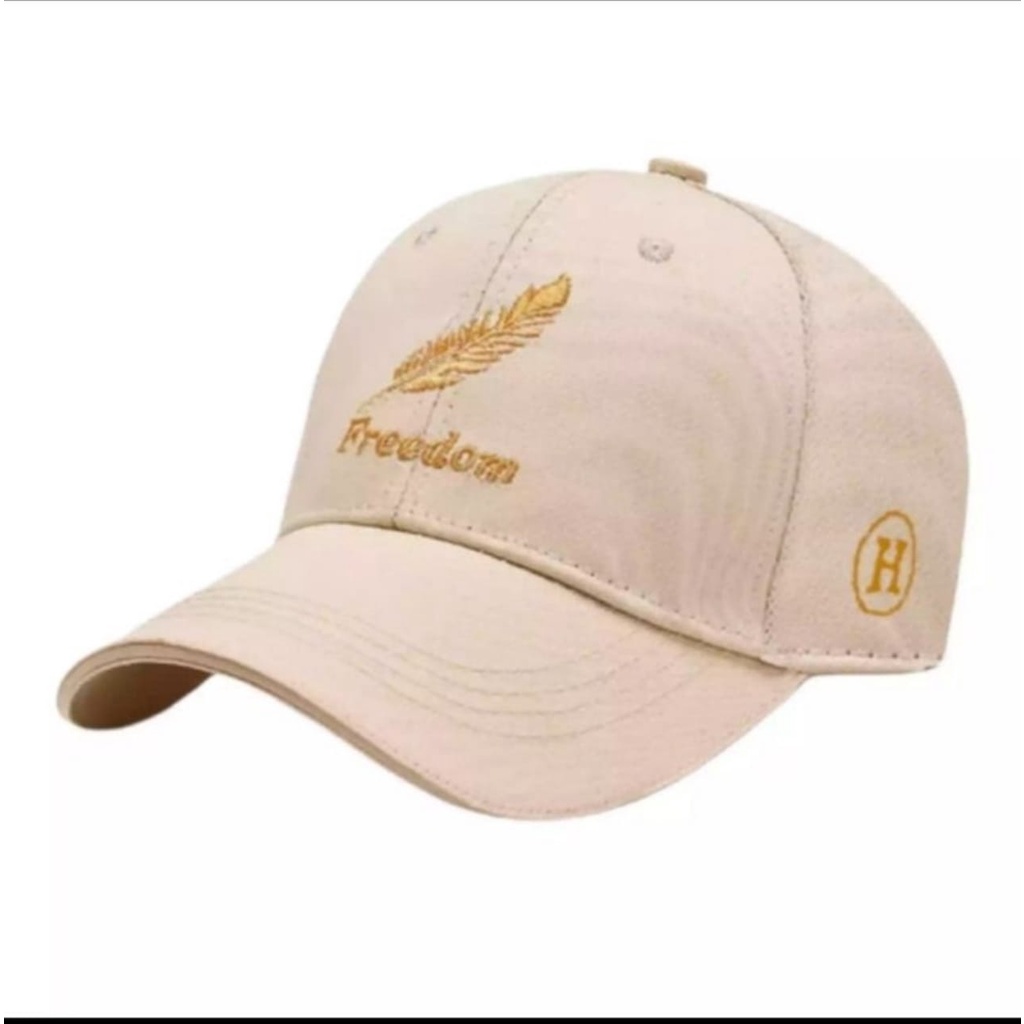 TOPI PRIA WANITA DISTRO / TOPI BASEBALL CAP FREEDOM IMPORT POLOS BAHAN TEBAL HIGH QUALITY KOREA FASHION TRT