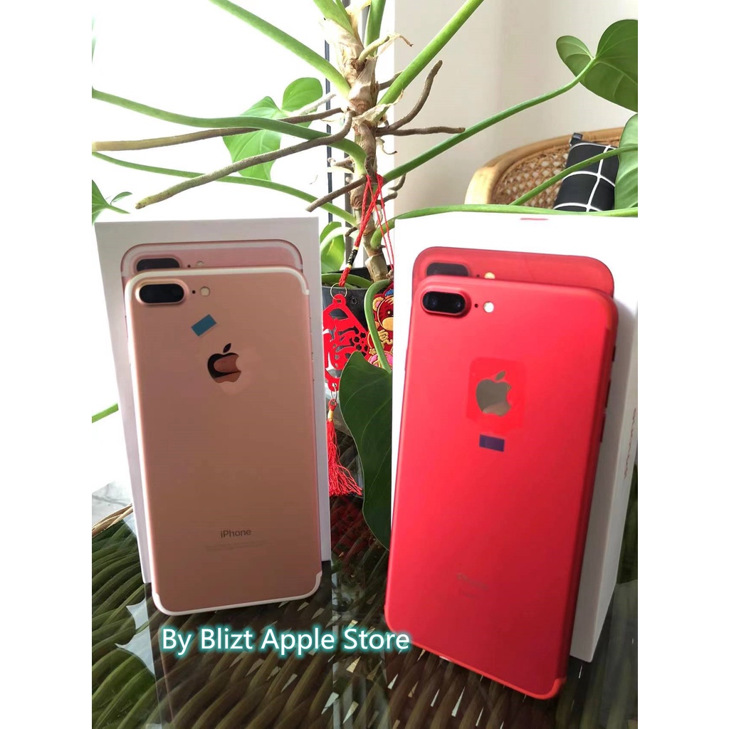 iPhone 7Plus 128GB All Sim Silent Fullset Original Second Mulus100% Like New 3utools All Green  (Garansi 1 Tahun)