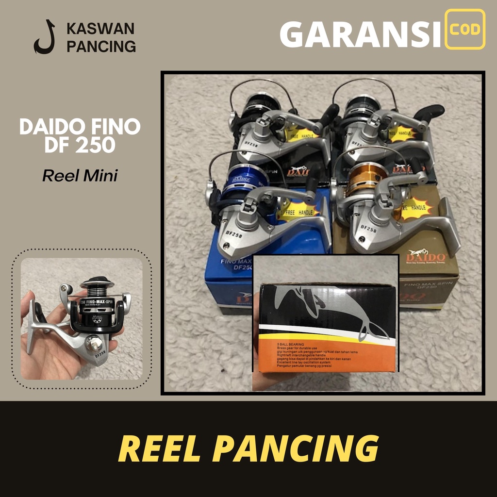 COD FISHING REEL DAIDO FINO DF 250 REEL MURAH TERLARIS GARANSI