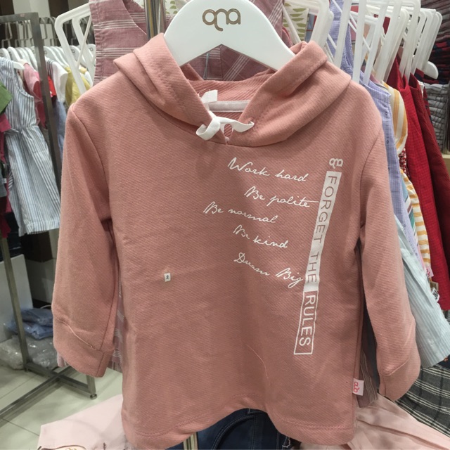 Jaket hoodie anak QNA (1-14th)