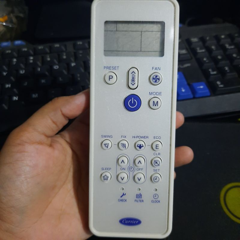 REMOTE REMOT AC CARRIER WC-L06SE ORIGINAL ASLI