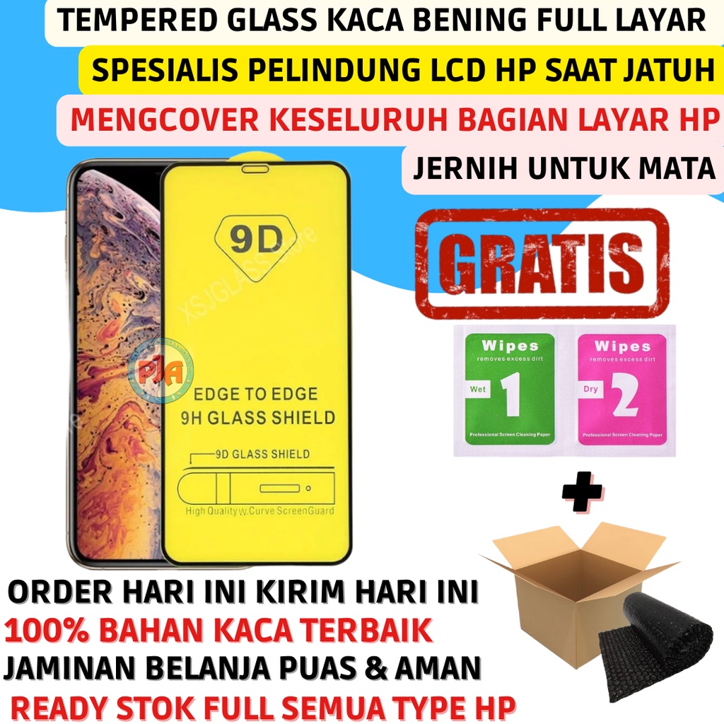 Tempered Glass Anti Gores Temperglass Tg Kaca Full Screen Realme C20A C21Y C25 C25S C31 C35