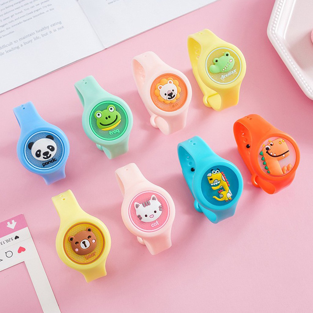 [✅COD] Jam Gelang Tangan Anti Nyamuk Led Aksesoris Fashion Bayi Anak Laki laki Perempuan Pria Wanita