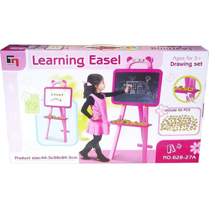 

Murah Learning Easel Papan Tulis 3 In 1 No. 628-27A - Mainan Edukasi Kekinian