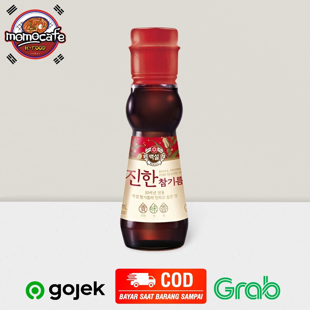 

CJ Beksul Sesame Oil 110ml - Minyak Wijen Made In Korea