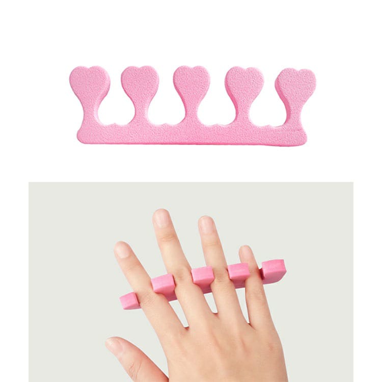 Pemisah Jari Nail art Nail Finger Toe Separator Nail Art Tools Pembatas jari Alat Manicure Pedicure