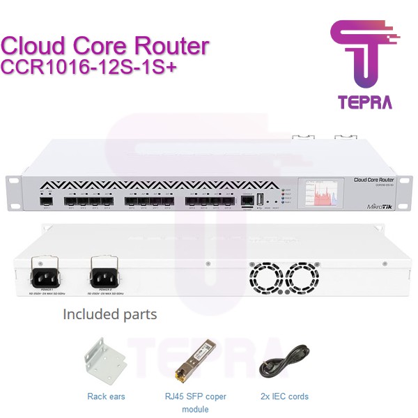 MikroTik CCR 1016 12S 1S+ V2 CCR1016-12S-1S+ V2