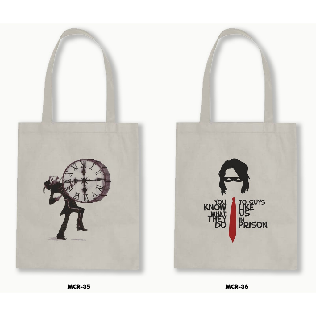 TOTE BAG BLACU - MY CHEMICAL ROMANCE 03