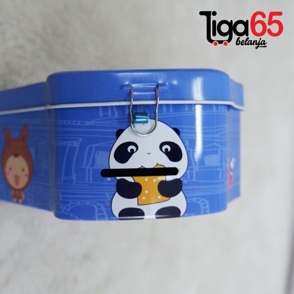 365 COIN BANK #40961 Celengan Gembok / Buka Tutup Karakter Fancy