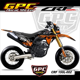 Decal Sticker Dekal Stiker  full body CRF  150L desain  091 